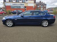 Begagnad BMW 520 Efficient Dynamics 2011 Blå Sedan