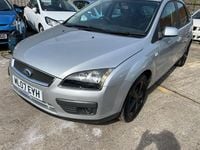 Used Ford Focus Zetec 2007 Silver Hatchback