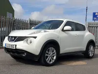 Usado Nissan Juke Acenta 117 HP (86 kW) 2012 Branco SUV