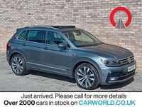 Used VW Tiguan R-line 150 HP (110 kW) 2018 Grey SUV