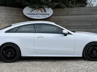 Used Mercedes E300 AMG line 245 HP (180 kW) 2018 White Coupe