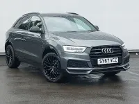 Used Audi Q3 Black Edition 180 HP (132 kW) 2017 Grey SUV