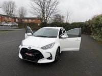 Used Toyota Yaris Hybrid Design 2022 White Hatchback