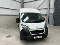 Used Peugeot Boxer 130 HP (95 kW) 2018 White Van