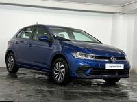 Used VW Polo Life 95 HP (69 kW) 2025 Blue Hatchback