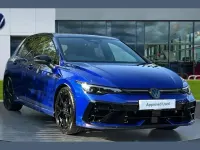 Used VW Golf VIII Black Edition 333 HP (244 kW) 2025 Lapiz blue premium metallic black Hatchback