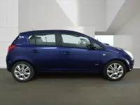 Used Vauxhall Corsa Design Edition 89 HP (65 kW) 2009 Blue Hatchback