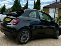 Used Fiat 500e Icon 86 kW (118 HP) 2021 Black Cabriolet