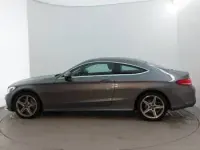 Used Mercedes C220 AMG line 170 HP (125 kW) 2018 Grey Coupe