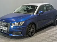 Used Audi A1 Sportback Sport 95 HP (69 kW) 2018 Blue Hatchback