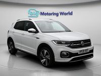 Used VW T-Cross R-line 148 HP (108 kW) 2021 White SUV