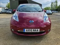 Gebraucht Nissan Leaf Tekna 80 kW (109 PS) 2015 Rot Kleinwagen