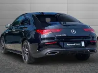 Used Mercedes CLA200 AMG Line Premium 175 HP (128 kW) 2023 Cosmos black Coupe