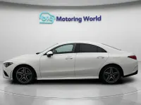 Used Mercedes CLA250 AMG line 224 HP (164 kW) 2020 White Coupe