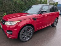 Used Land Rover Range Rover Sport Autobiography Dynamic 306 HP (225 kW) 2017 Red SUV