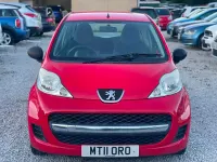 Used Peugeot 107 68 HP (50 kW) 2011 Red Hatchback