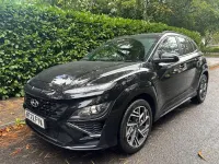 Used Hyundai Kona N Line 120 HP (88 kW) 2022 Black SUV