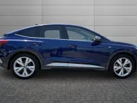 Used Audi Q4 Sportback e-tron S-Line 147 kW (201 HP) 2023 Navarra blue SUV