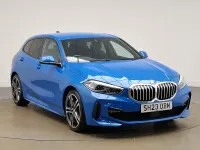 Used BMW 118 M Sport 136 HP (100 kW) 2023 Blue Hatchback