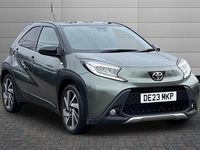 Used Toyota Aygo X 72 HP (52 kW) 2023 Cardamom green with black SUV