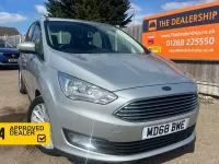 Used Ford Grand C-Max Titanium 125 HP (91 kW) 2018 Silver MPV