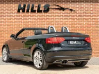 Used Audi A3 Cabriolet S-Line 160 HP (117 kW) 2009 Black Cabriolet