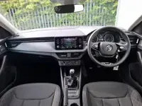 Used Skoda Scala SE 95 HP (69 kW) 2023 Blue Hatchback