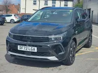 Used Vauxhall Grandland X Ultimate 130 HP (95 kW) 2022 Black SUV