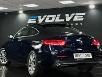 Used Mercedes C250 Premium Plus 204 HP (150 kW) 2018 Blue Coupe