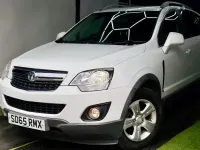 Used Vauxhall Antara 163 HP (119 kW) 2015 White SUV