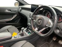 Used Mercedes A180 AMG line 109 HP (80 kW) 2017 Blue Hatchback
