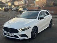 Used Mercedes A35 AMG Premium Plus 2019 White Hatchback