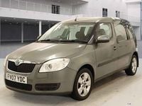 Used Skoda Roomster 105 HP (77 kW) 2007 Green MPV