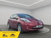 Used Nissan Leaf Acenta 80 kW (109 HP) 2017 Red Hatchback