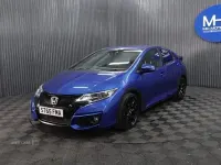 Used Honda Civic Sport 120 HP (88 kW) 2015 Blue Hatchback