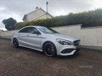 Usado Mercedes CLA220 AMG line 2018 Prateado Sedan