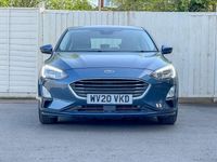 Used Ford Focus Titanium 125 HP (91 kW) 2020 Blue Hatchback