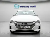 Begagnad Audi e-tron 300 kW (408 HK) 2020 Vit SUV