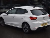 Used Seat Ibiza XCELLENCE 95 HP (69 kW) 2019 White Hatchback
