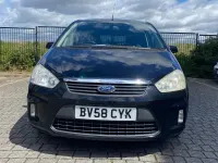 Käytetty Ford C-MAX Zetec 145 HP (106 kW) 2008 Musta Tila-auto