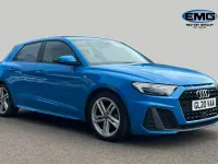 Used Audi A1 Sportback S-Line 116 HP (85 kW) 2020 Blue Hatchback