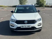 Used VW T-Roc SE 147 HP (108 kW) 2020 White SUV