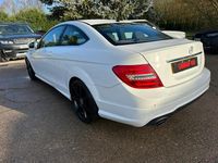 Used Mercedes C220 AMG 170 HP (125 kW) 2012 White Coupe