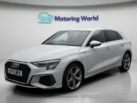 Used Audi A3 Sportback S-Line 204 HP (150 kW) 2023 White Hatchback