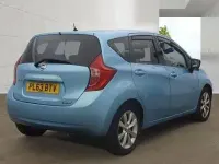 Used Nissan Note S 98 HP (72 kW) 2014 Blue Hatchback