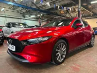 Used Mazda 3 2021 Red Hatchback