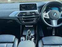 Used BMW X3 M Sport 292 HP (214 kW) 2021 Glacier silver metallic SUV