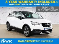 Used Vauxhall Crossland X Elite 81 HP (59 kW) 2018 White SUV