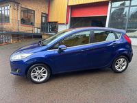 Used Ford Fiesta Zetec 2014 Blue Hatchback