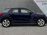 Begagnad Audi Q2 S-Line 108 HK (79 kW) 2022 Blå SUV